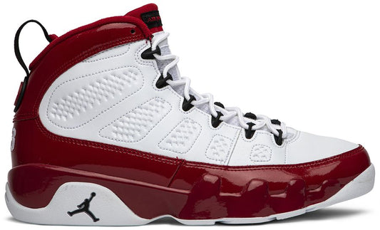 USED Jordan 9 Retro White Gym Red