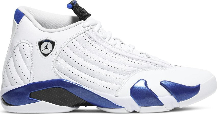 Jordan 14 Retro White Hyper Royal