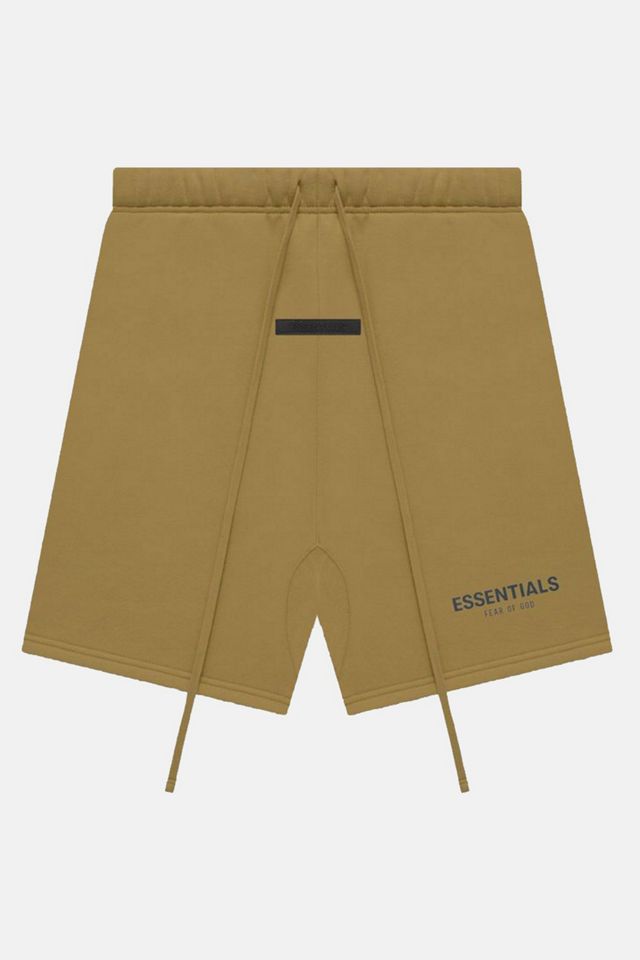 PROMO Fear of God Essentials Sweatshort Amber