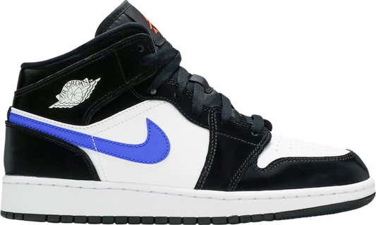 PROMO Jordan 1 Mid Black Racer Blue White (GS)