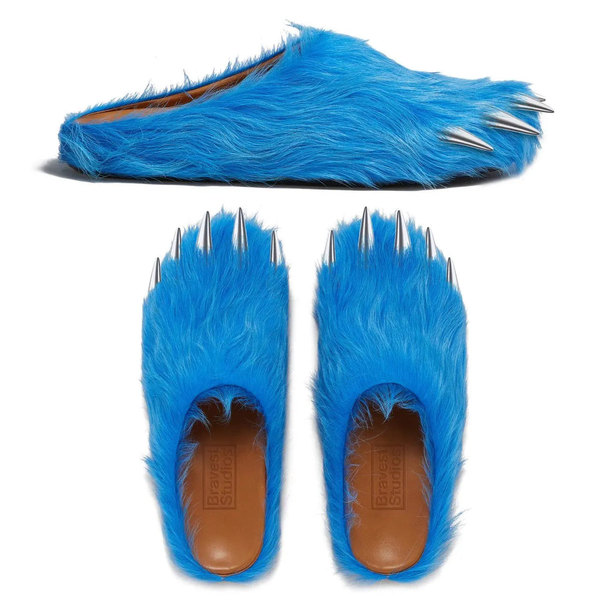 Bravest Studios Bear Claw Slipper Blue