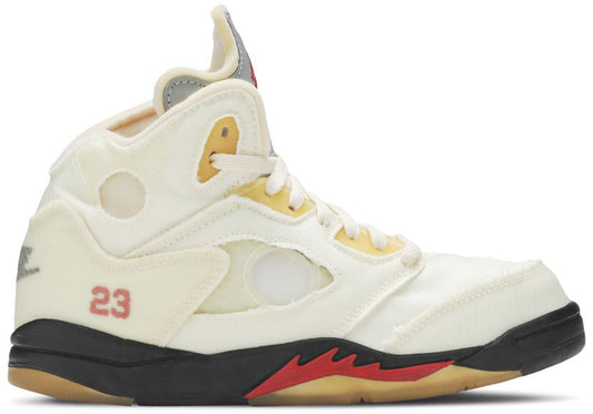 USED Jordan 5 Retro Off-White Sail