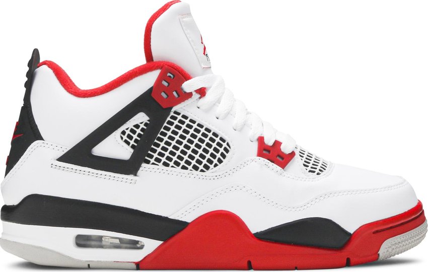USED Jordan 4 Retro Fire Red (2020) (GS)