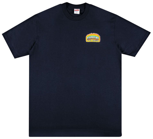 Supreme Chrome Tee Navy