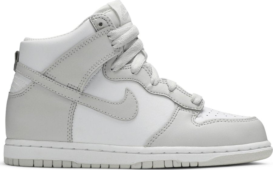 PROMO  Nike Dunk High Retro White Vast Grey (PS)