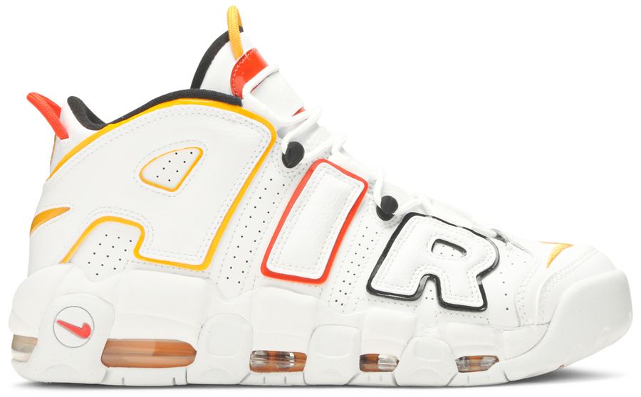 USED Nike Air More Uptempo Rayguns