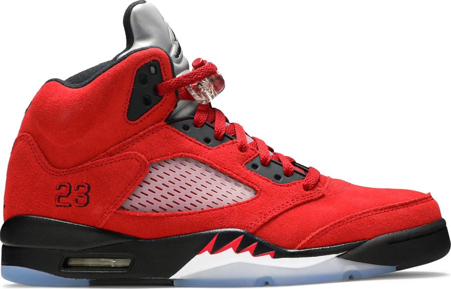 USED Jordan 5 Retro Raging Bull Red (2021)