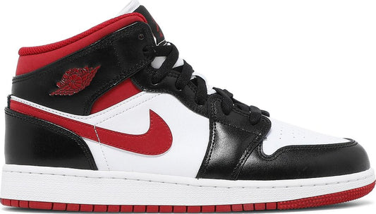 PROMO Jordan 1 Mid Gym Red Black White (GS)