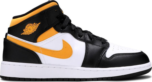 PROMO Jordan 1 Mid White Pollen Black (GS)