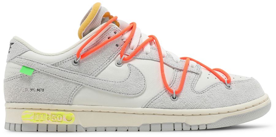 USED Nike Dunk Low Off-White Lot 11