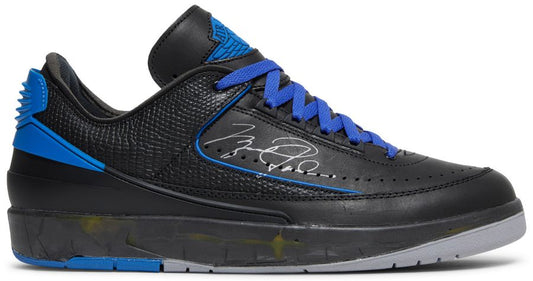 USED Jordan 2 Retro Low SP Off-White Black Blue