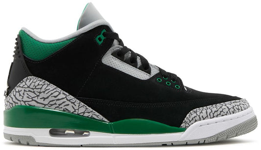 USED Jordan 3 Retro Pine Green