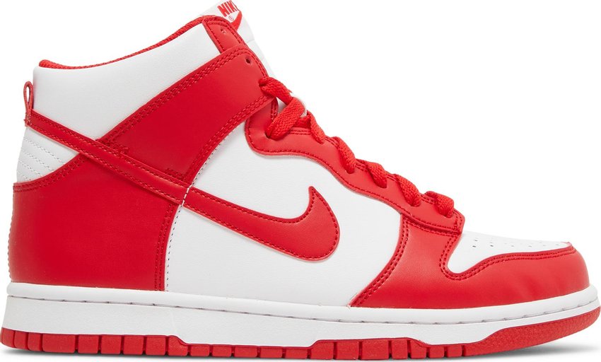 PROMO Nike Dunk High Championship White Red (GS)