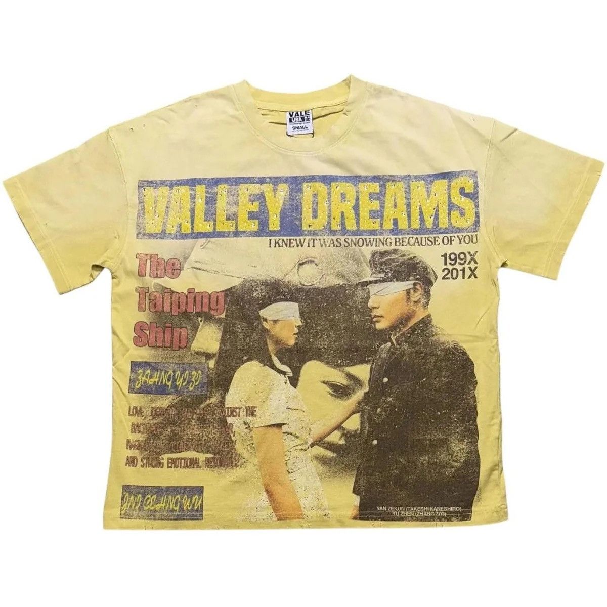 Vale Forever The Taiping Ship Bling Tee Yellow
