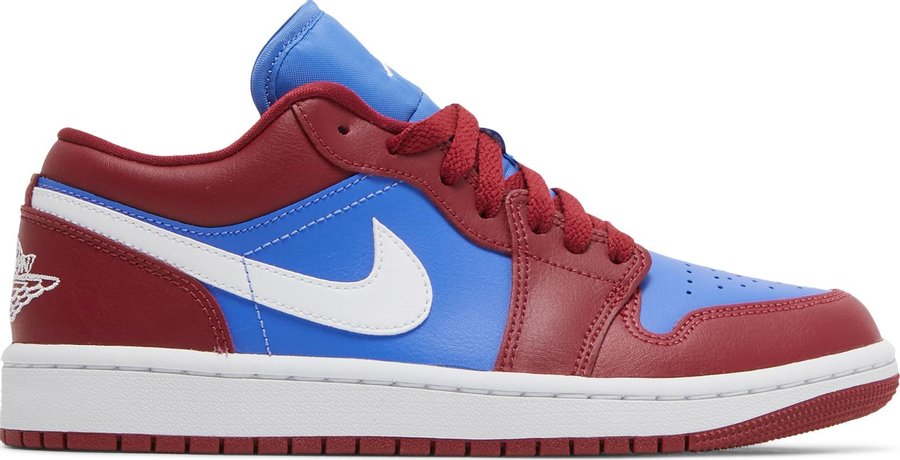 PROMO Jordan 1 Low Pomegranate Medium Blue (Women's)