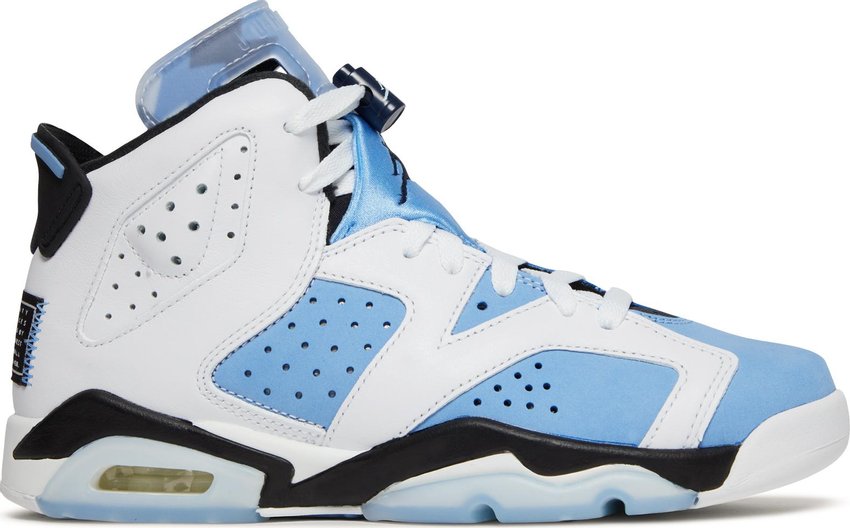 USED Jordan 6 Retro UNC White (GS)