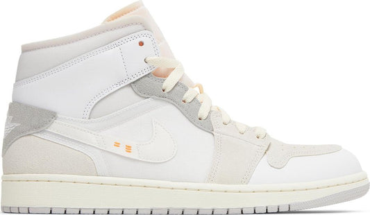 Jordan 1 Mid SE Craft Inside Out White Grey