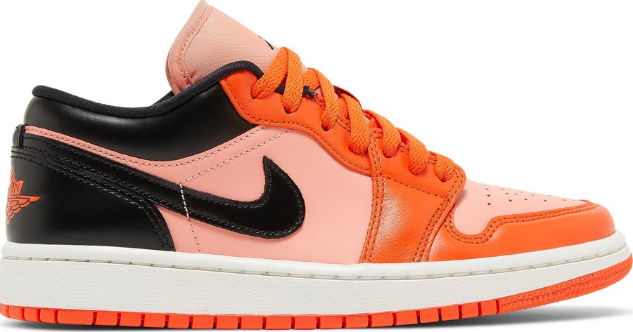 PROMO Jordan 1 Low Orange Black (Women's)