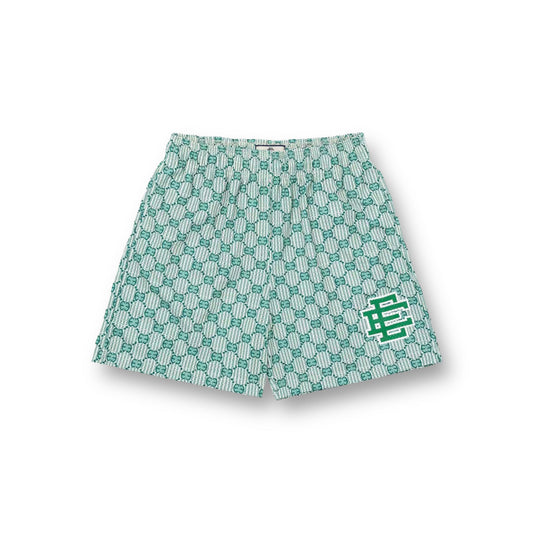 Eric Emanuel EE Basic Short Green Monogram