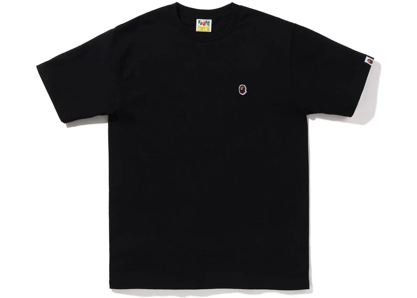 PROMO BAPE Ape Head One Point Tee Black