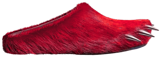 Bravest Studios Bear Claw Slipper Red