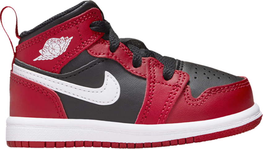 PROMO Jordan 1 Mid Black Gym Red (TD)