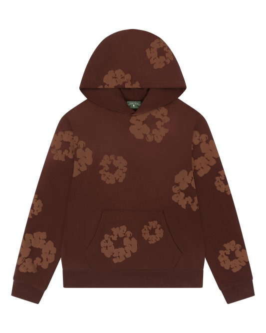 Denim Tears Mono Cotton Wreath Hoodie Brown