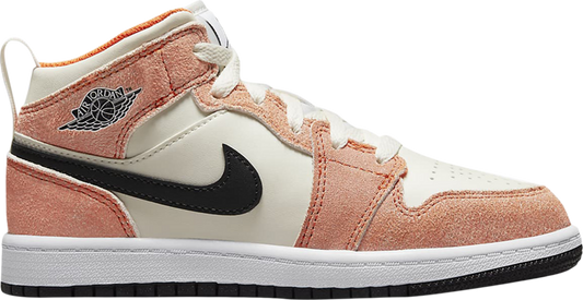 PROMO Jordan 1 Mid SE Orange Suede (PS)