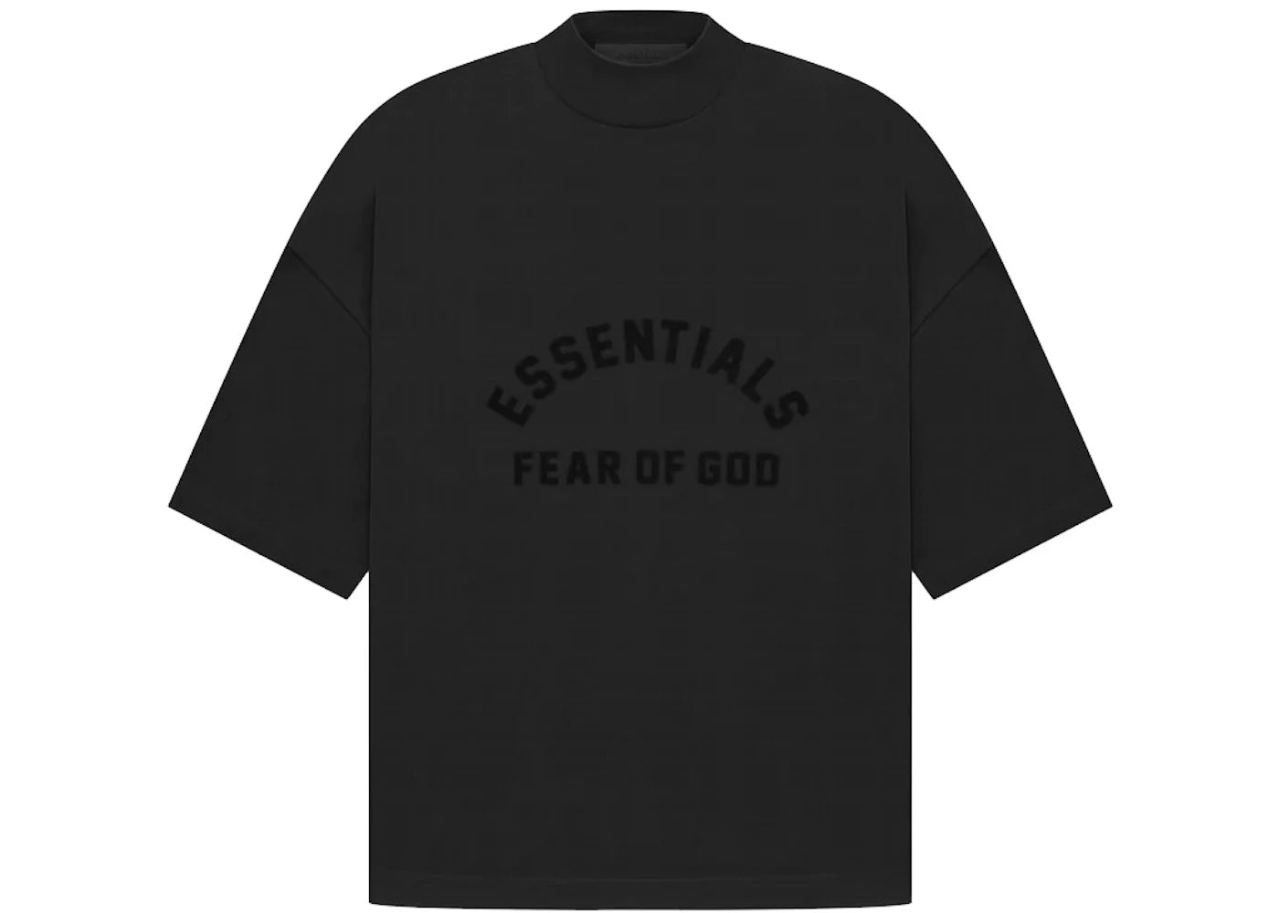 PROMO Fear of God Essentials Arch Logo Tee Jet Black