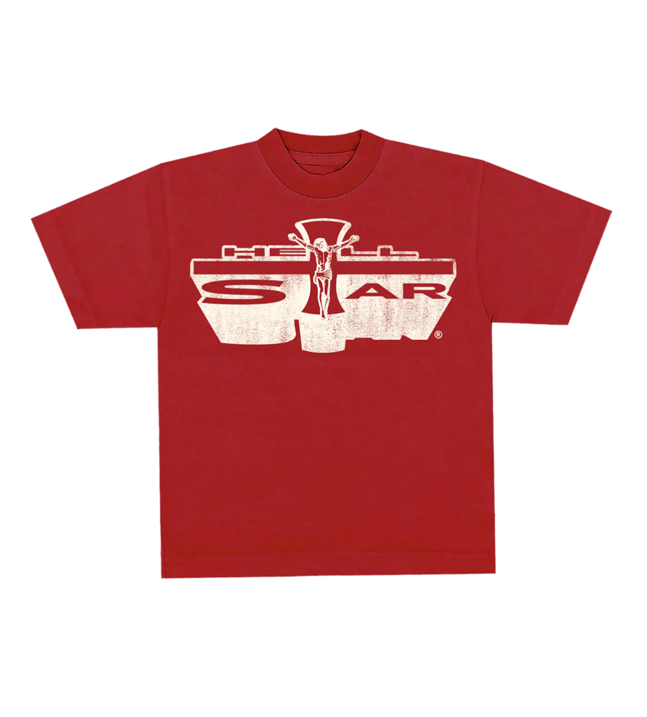 PROMO  Hellstar Studios Jesus Emblem Tee Red