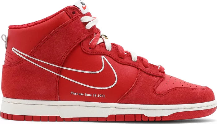 PROMO Dunk High SE First Use Pack University Red