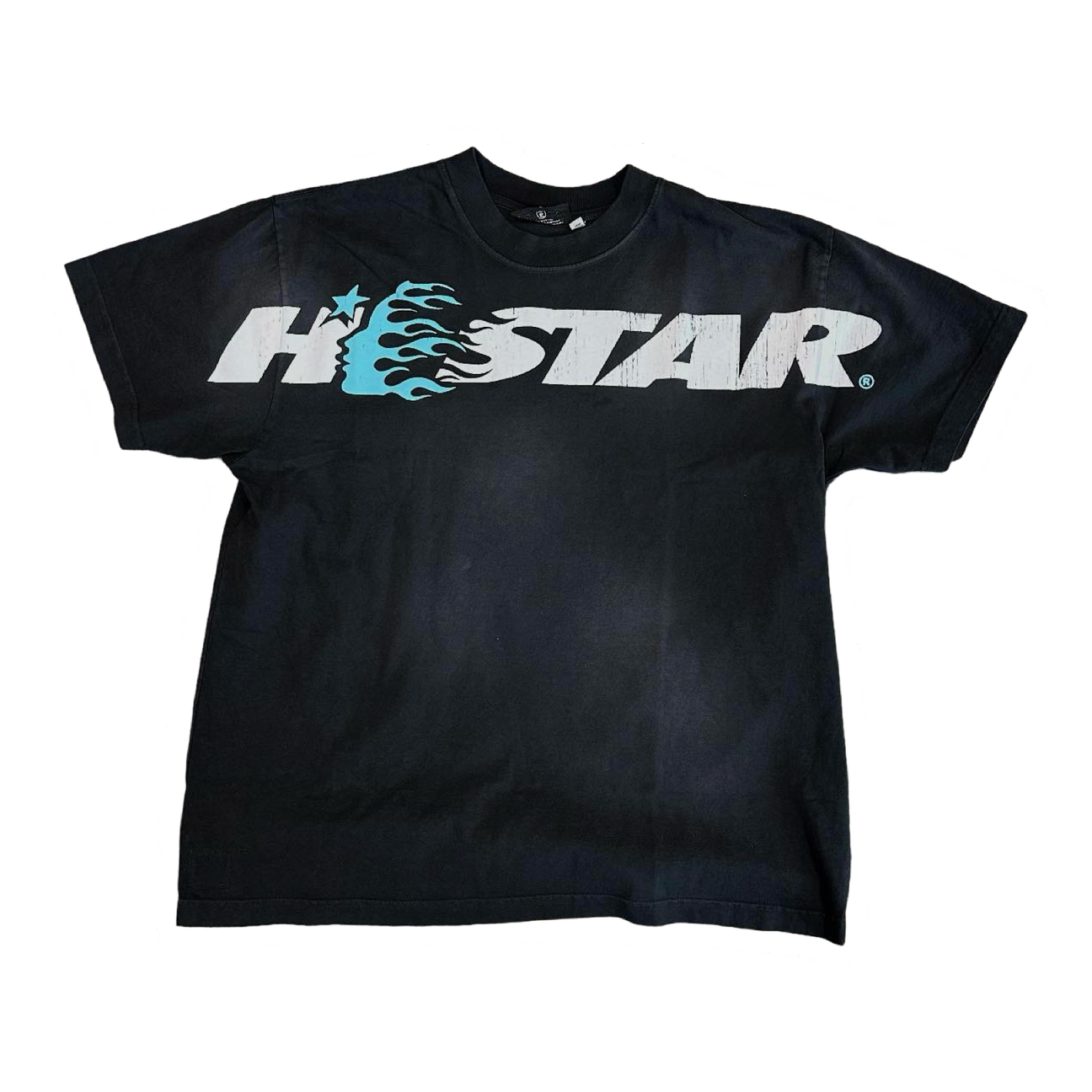 Hellstar Studios Cartoon Logo T-Shirt Light Blue