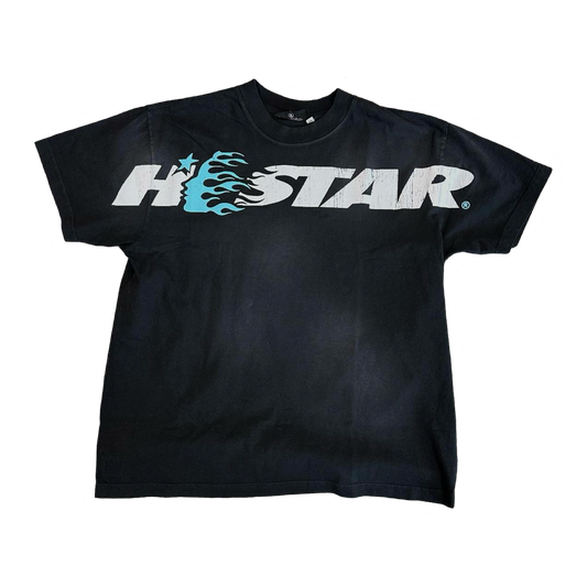 Hellstar Studios Cartoon Logo T-Shirt Light Blue