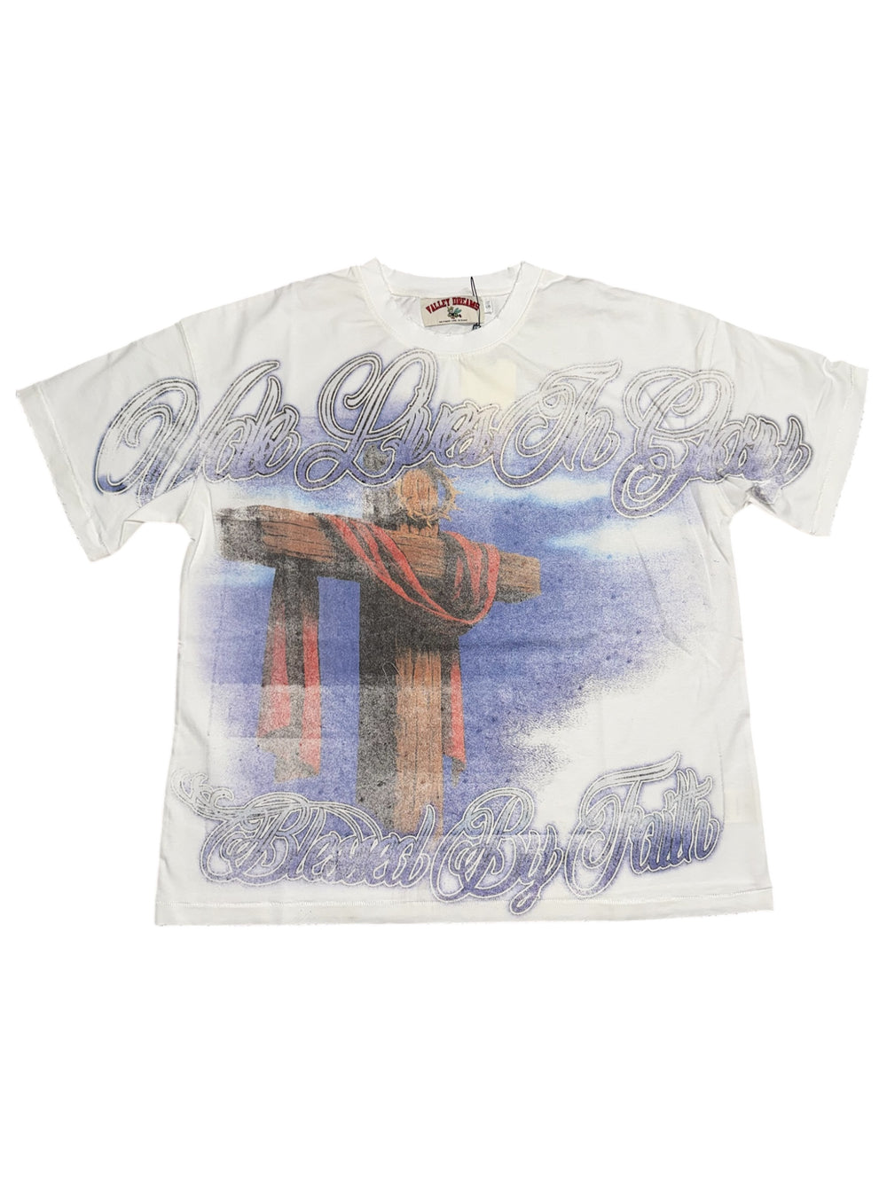Vale Forever Glory Cross Tee White