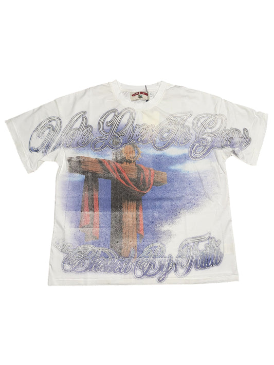 Vale Forever Glory Cross Tee White