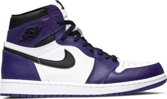 PROMO USED Jordan 1 Retro High Court Purple White