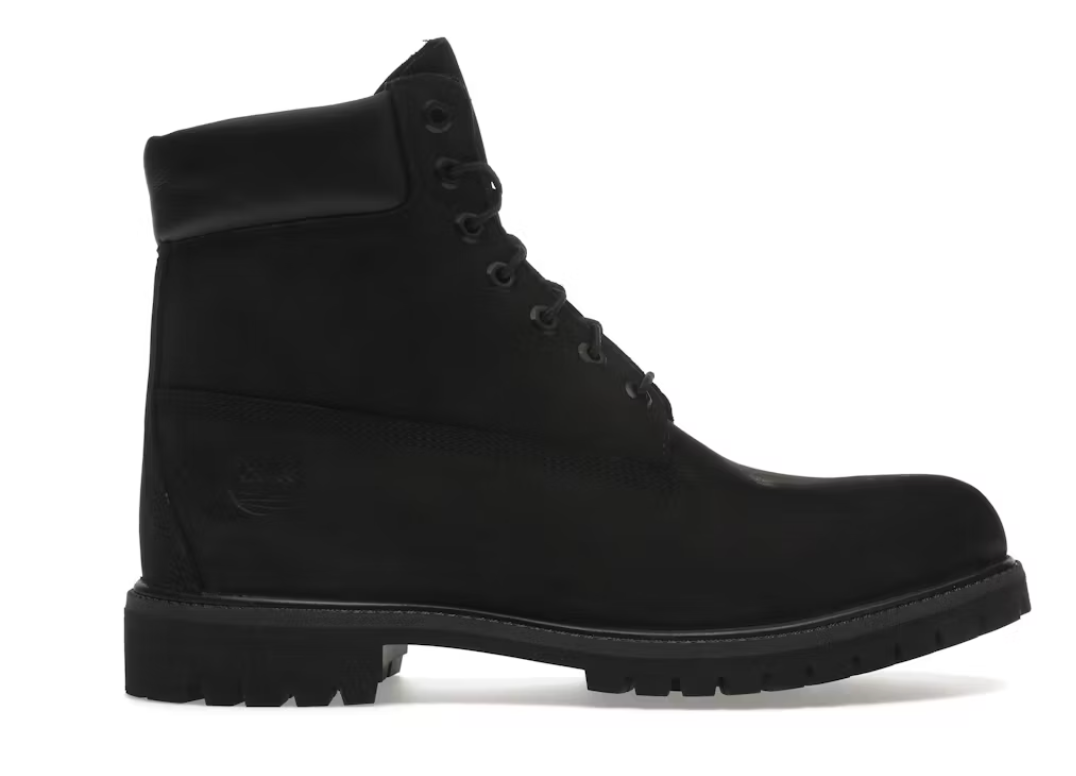 Timberland 6" Boot Black Nubuck Premium