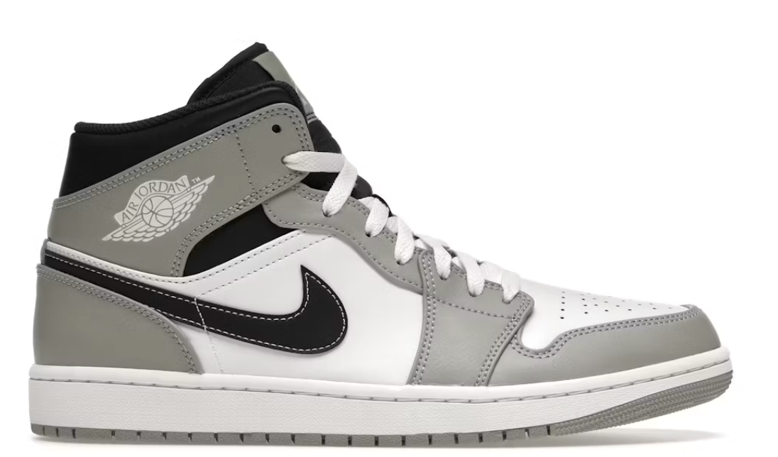 Jordan 1 Mid Light Smoke Grey Anthracite