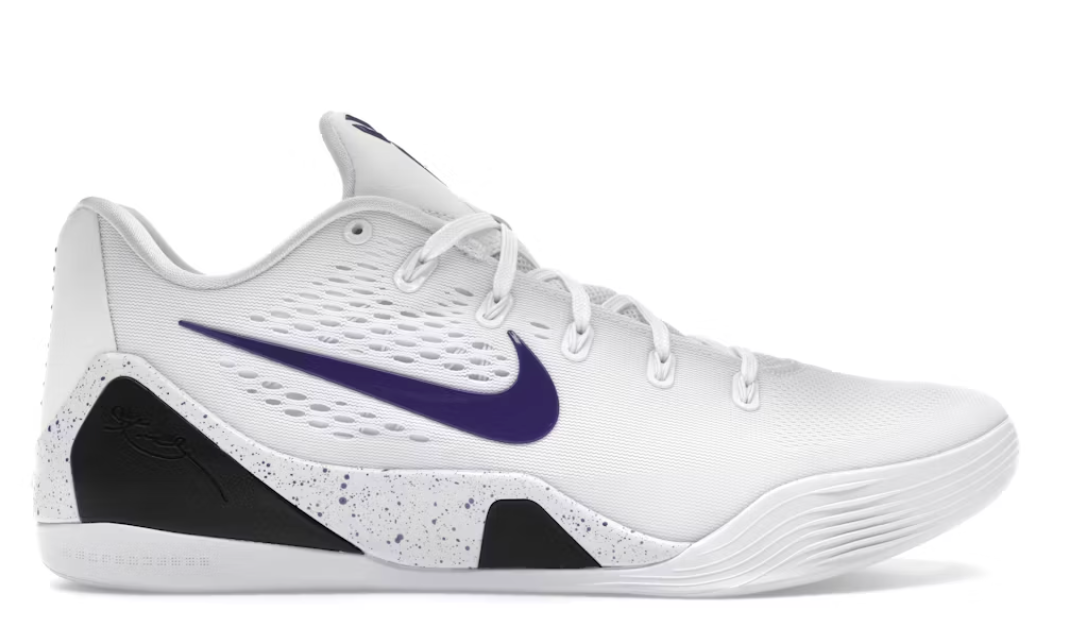 Nike Kobe 9 Elite Low EM Protro White Court Purple