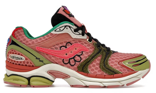 USED Saucony ProGrid Triumph 4 Jae Tips Flowers Grow Uptown Virginia Creeper