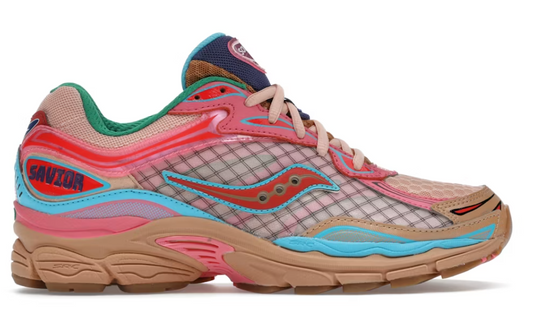 USED Saucony ProGrid Omni 9 Jae Tips To Do List Tan