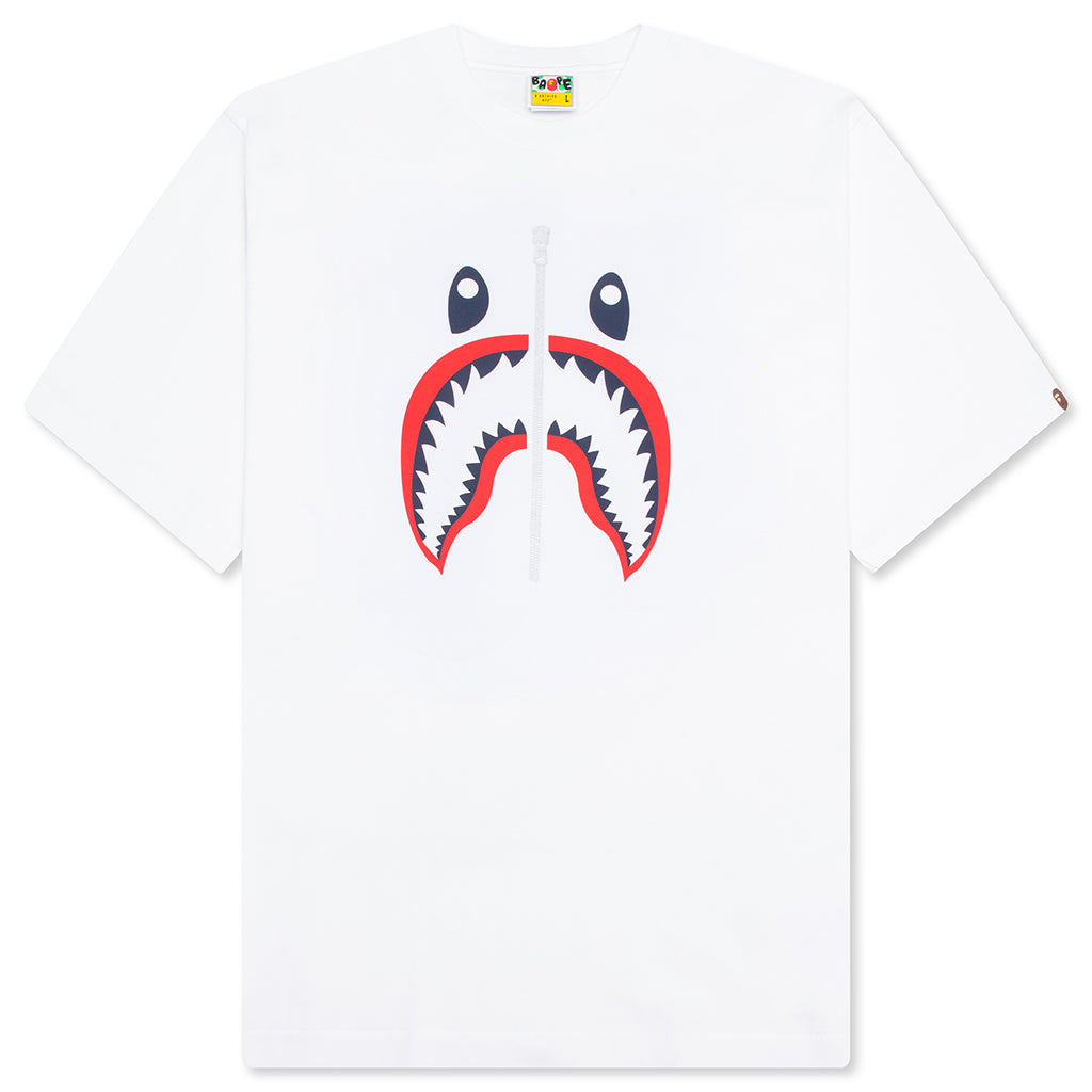 BAPE Shark Tee France White