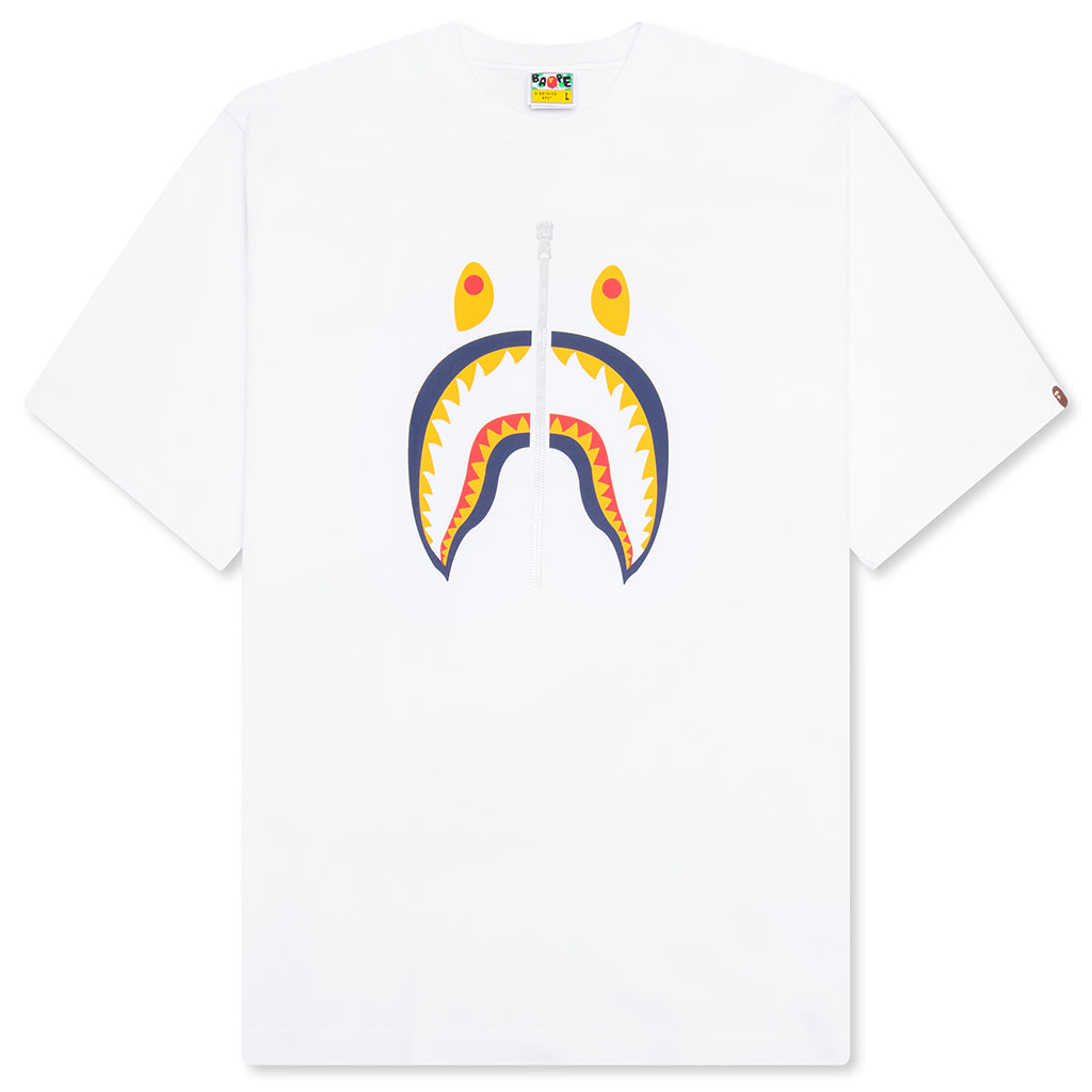 BAPE Shark Tee US White