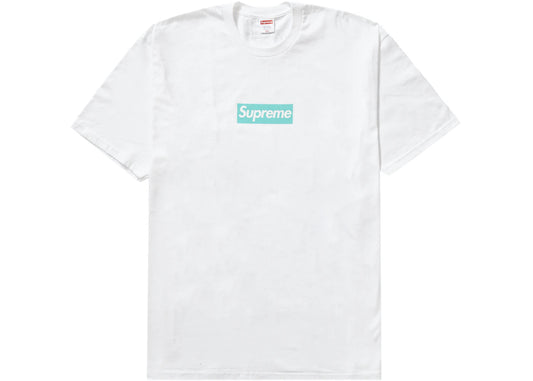 Supreme Tiffany & Co. Box Logo Tee White