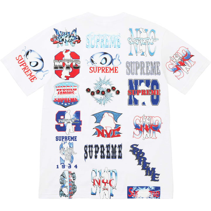 Supreme Flash Tee White