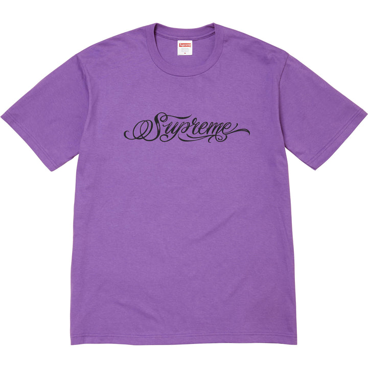 PROMO Supreme Script Tee Purple