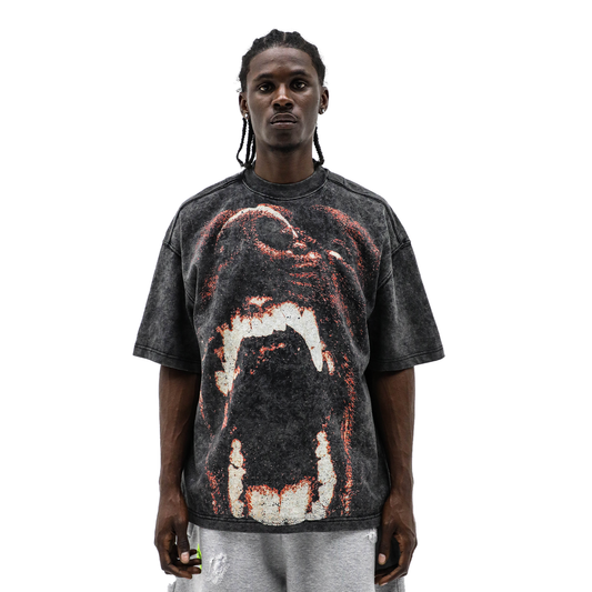 Heights District Under Dog Tee Black