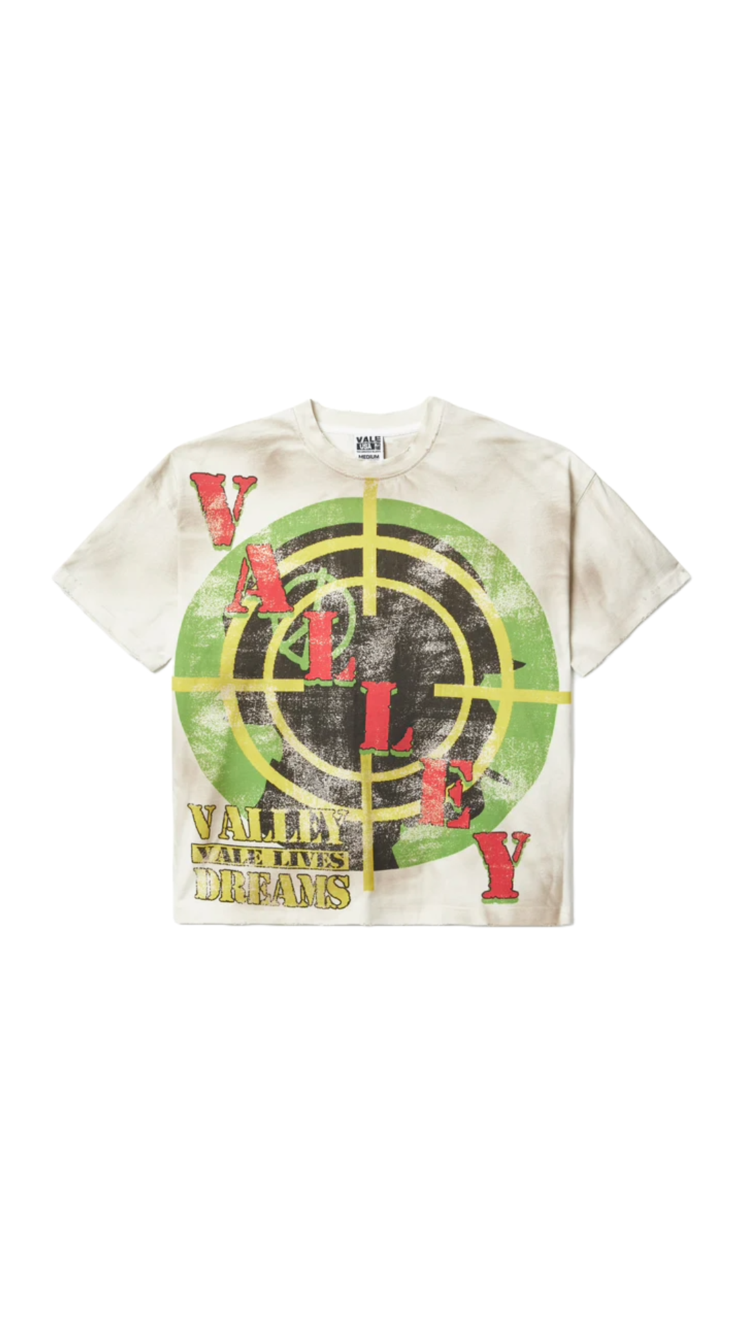 VALE Target Tee Cream