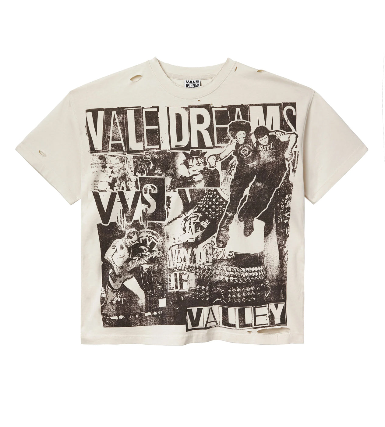 Vale Forever Moshpit Tee Cream Regular