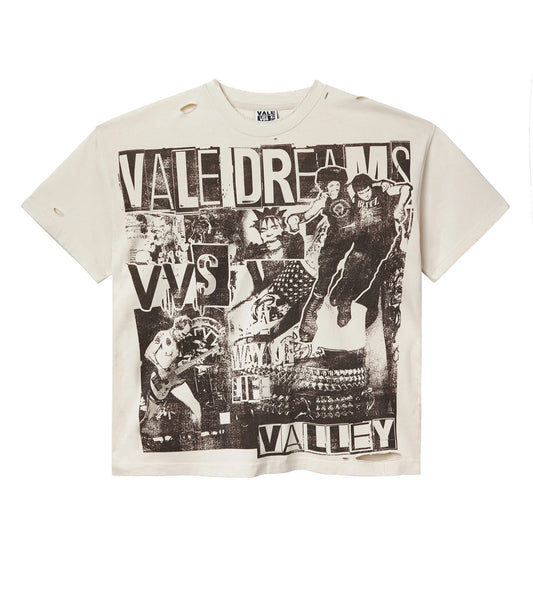 Vale Forever Moshpit Tee Cream Regular